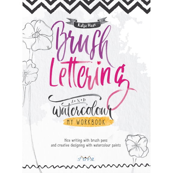 Brush Lettering Workbook, (Paperback)