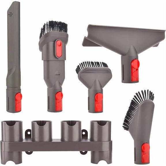 Brush Mount Holder Organizer Attachment Kit for Dy*son Gen 5 V15 V12 V11 V10 V7 V8 Absolute Detect Torque Drive Cyclone Cordless Handheld Vacuum Cleaner