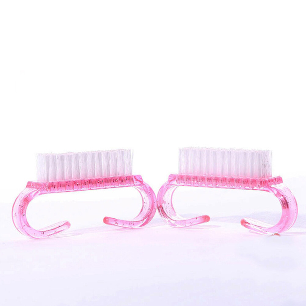 Brush Nail Brushes Fingernail Finger Scrub Cleaning Hand Pedicure Handled Manicure Scrubbing