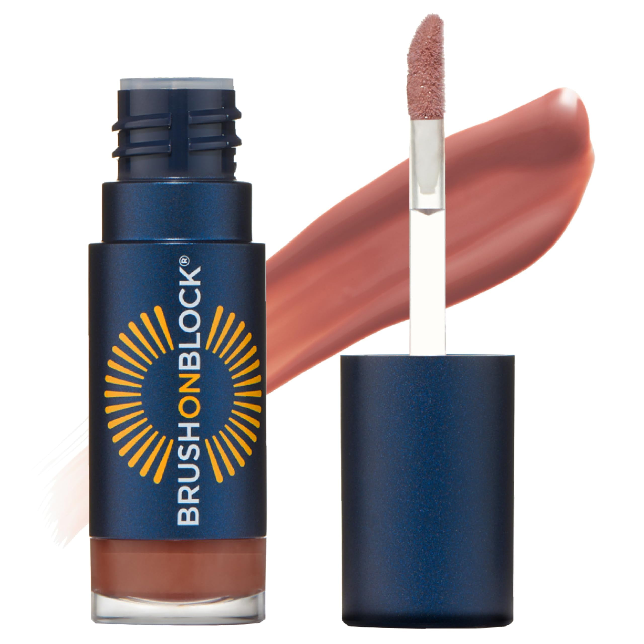 Brush On Block Sun Shine Protective Lip Oil SPF 30, Mineral Protection