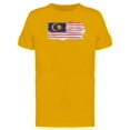 thumbnail image 1 of Brush Painting Of Malaysia Tee Men's -Image by Shutterstock, 1 of 2