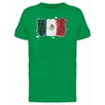 thumbnail image 1 of Brush Painting Of Mexico Flag Tee Men's -Image by Shutterstock, 1 of 1