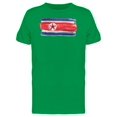 thumbnail image 1 of Brush Painting Of North Korea Tee Men's - Men T-Shirt, Large, 1 of 2