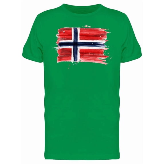 Brush Painting Of Norway Tee Men's -Image by Shutterstock