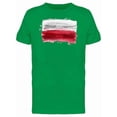 thumbnail image 1 of Brush Painting Of Poland Tee Men's -Image by Shutterstock, 1 of 1