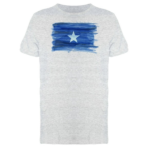 Brush Painting Of Somalia T-Shirt Men -Image by Shutterstock, Male Large