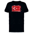 thumbnail image 1 of Brush Painting Of Turkey T-Shirt Men -Image by Shutterstock, Male Large, 1 of 4