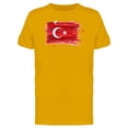 thumbnail image 1 of Brush Painting Of Turkey Tee Men's -Image by Shutterstock, 1 of 2