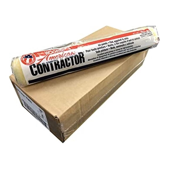 Brush R363 18 inch American Contractor 1/2 inch Nap Paint - Pack of 6