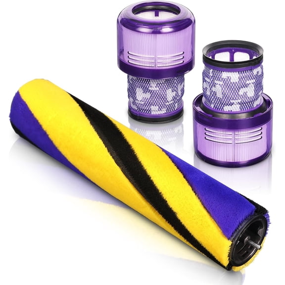 Brush Roller for Dy*son V15 Detect Slim Absolute Total Clean Extra Vacuum Cleaner Replacement Parts Soft Floor Brush Accessory