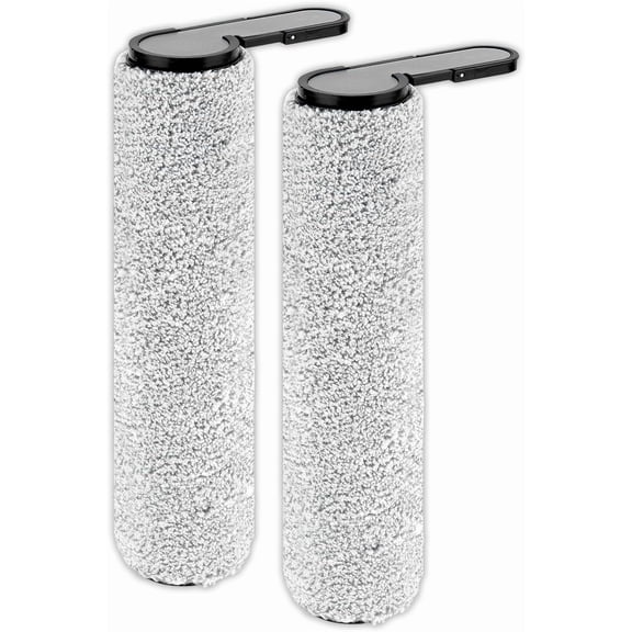 Brush Rollers Compatible with Roborock F25 F25 LT F25 RT F25 ACE F25A LT F25 ACE Combo F25 Combo F25 GT Wet Dry Vacuum, Multi-Surface Roller Mop, 2 Pack
