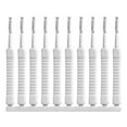 thumbnail image 1 of Brush Set for Drain Cleaning, Flexible Long Handle Shower Hole Unclogger with Crevice Brush Head, Faucet Crevice Cleaning Tool for Sink Tile Grout, Flexible Long Handle, 1 of 7