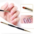 thumbnail image 1 of Gel Acrylic Brush Set for Salon Quality Manicure and Design Application, 1 of 5