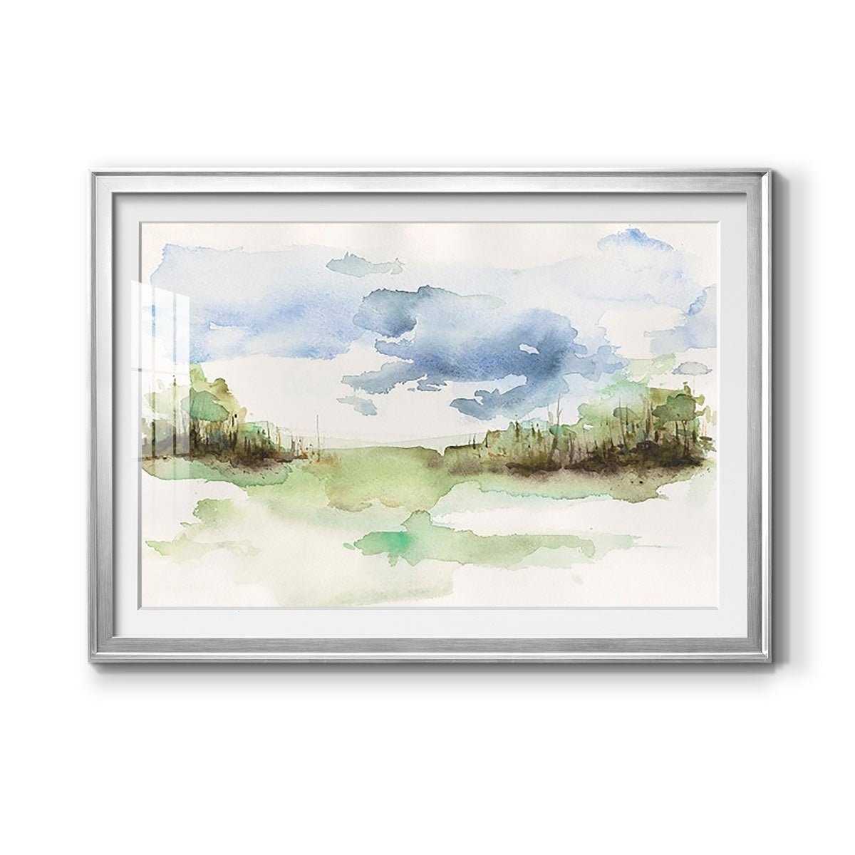 Brush Thickets I Premium Framed Print - Ready to Hang