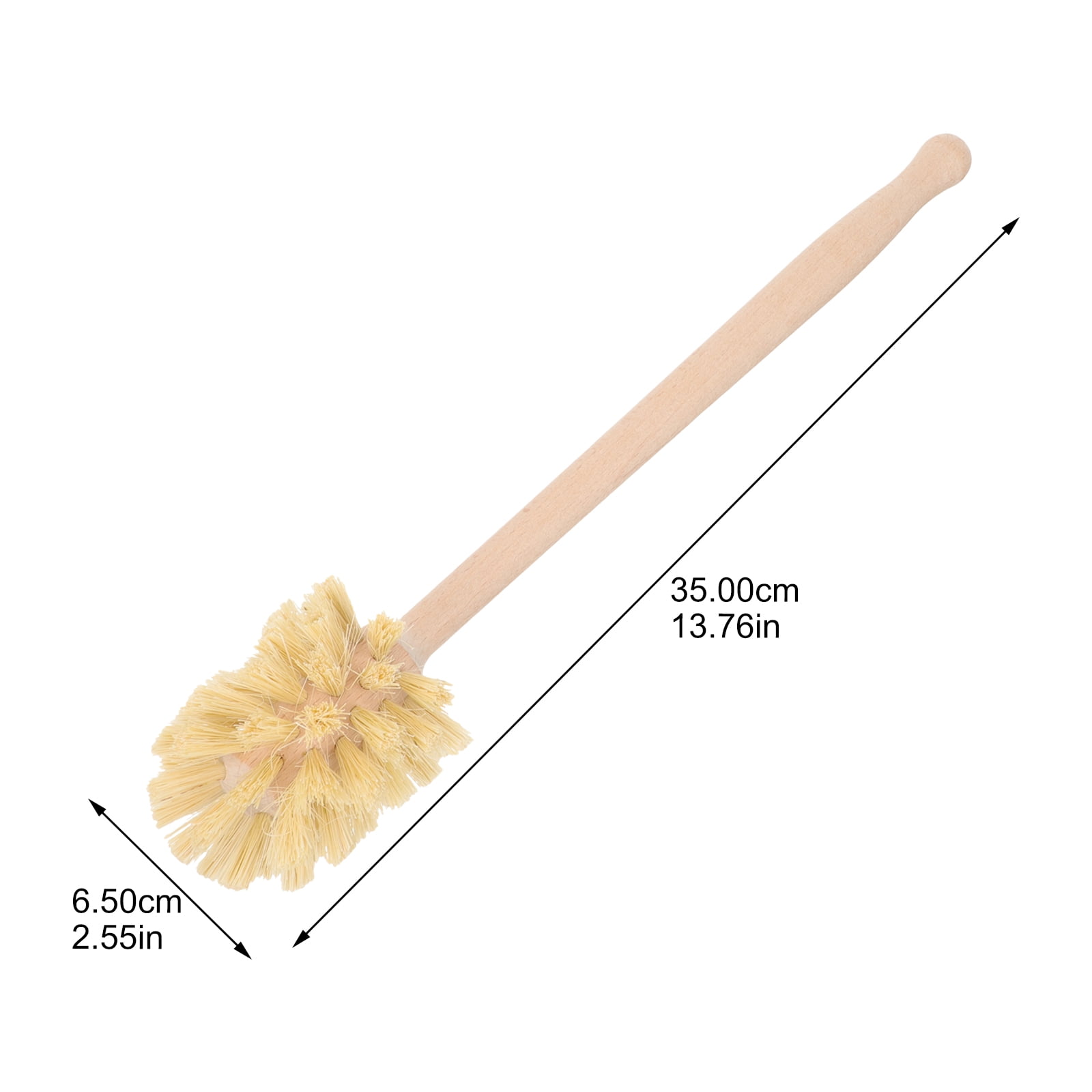 Brush Toilet Cleaning Cleaner Bathroom Toliet Brushes Tool Brush Wood