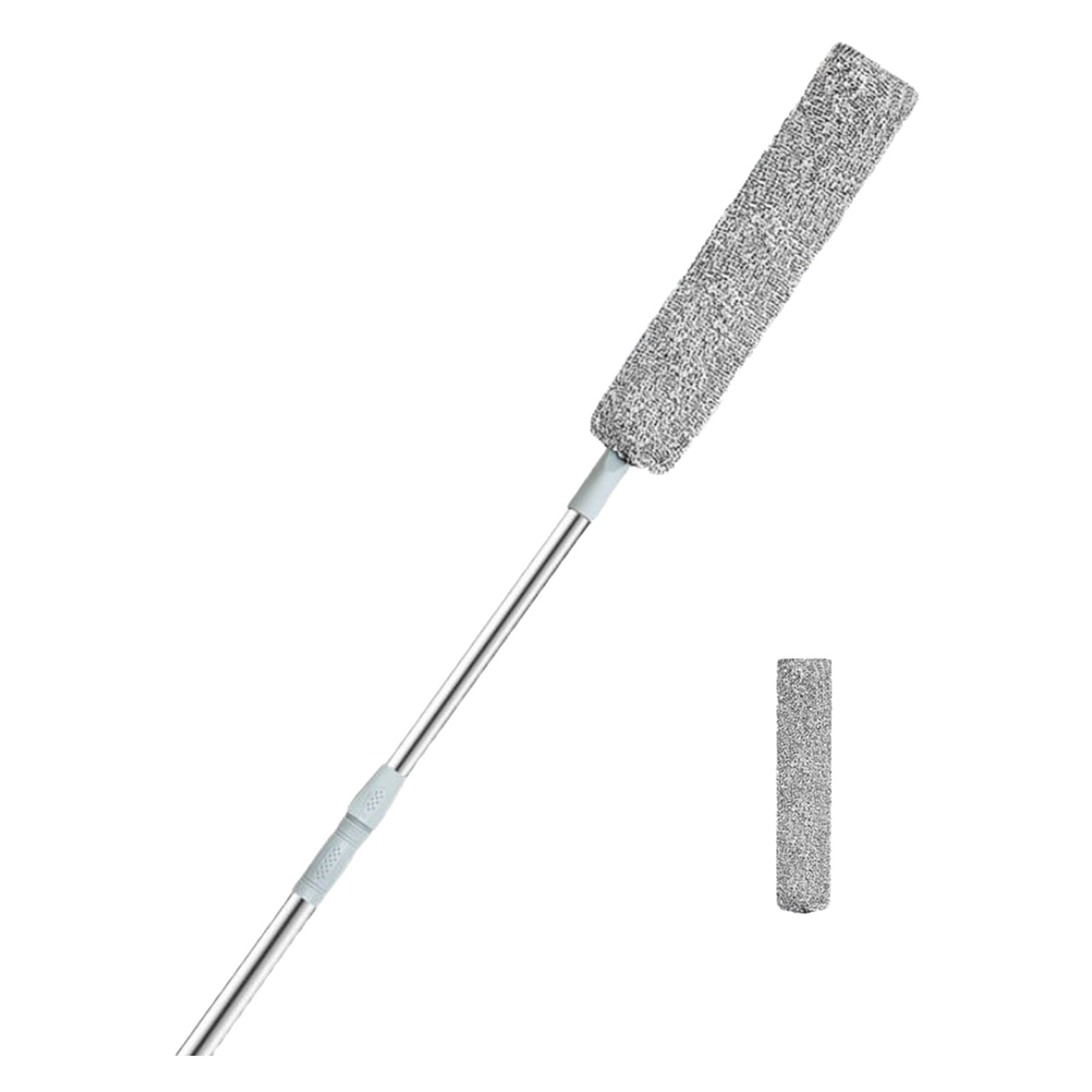 Brush Under Appliance Microfiber Duster With Extension Pole Bendable