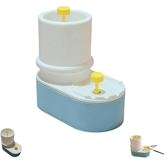 Brush Washer with Rinse Cup and Rest for Acrylic Watercolor Gouache, Spill Resistant Base, Easy to Clean, Portable Tool for Artists, Home or Studio Use, Durable Reusable Material Extends Brush