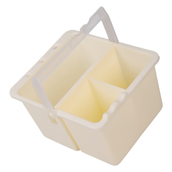 Brush Washing Bucket Plastic Detachable Pen Cleaner Barrels Portable Artist Brush Washer for Drawing Oil Painting
