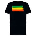 thumbnail image 1 of Brush Watercolor Ethiopia Flag Tee Men's -Image by Shutterstock, 1 of 2