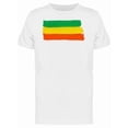 thumbnail image 1 of Brush Watercolor Ethiopia Flag T-Shirt Men -Image by Shutterstock, Male x-Large, 1 of 2