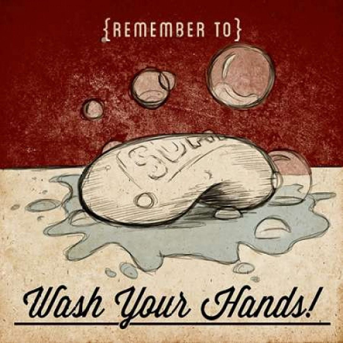 Brush Your Teeth Canvas Art - SD Graphics Studio (24 x 24)