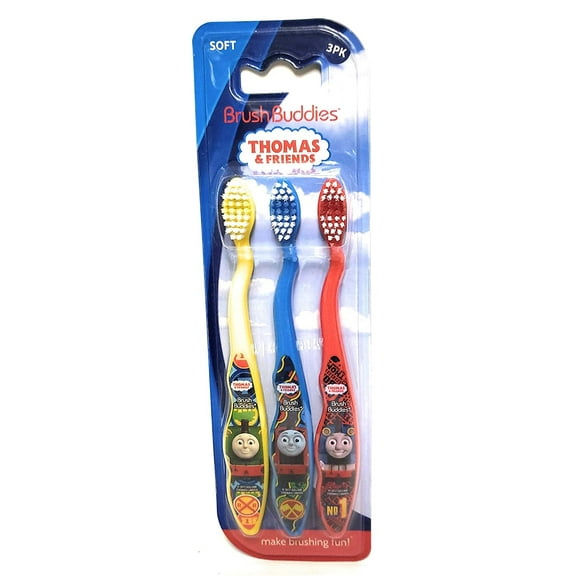 BrushBuddies Thomas Friends Toothbrush (3 Pack)