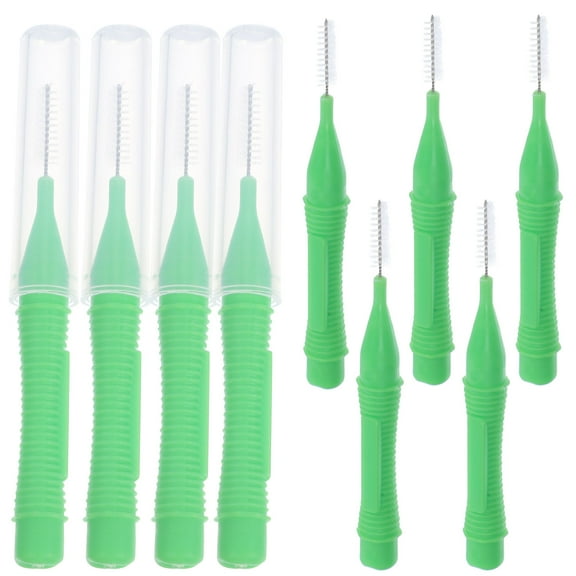 Brushcleaner Interdental Teeth Floss Retainer Cleaners Flossers Betweenpicks Braces Sticks Bracebrushes