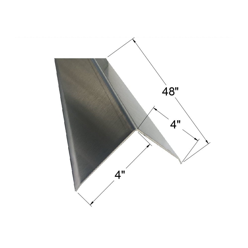 Brushed 304 Stainless Steel Corner Guards, 16ga, 48in Long - Walmart.com