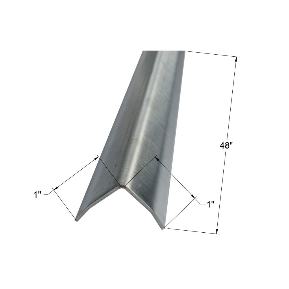 Brushed 304 Stainless Steel Corner Guards, 16ga, 48in Long - Walmart.com
