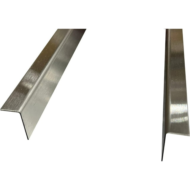 Brushed 304 Stainless Steel Countertop Edge Filler Universal Angle Trim