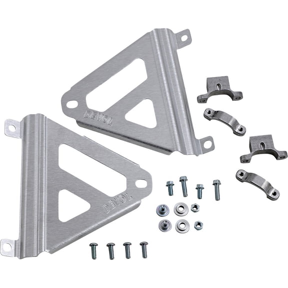 Brushed Aluminum Radiator Race Brace