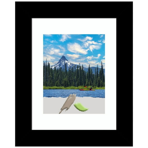 Brushed Black Picture Frame, Photo Frame, Art Frame