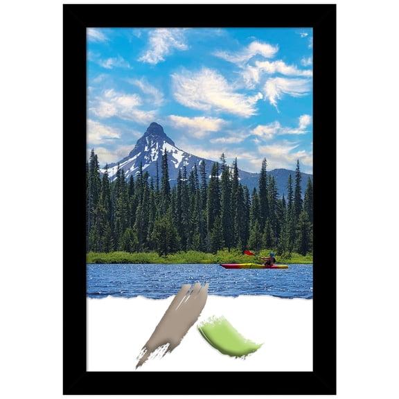 Brushed Black Picture Frame, Photo Frame, Art Frame