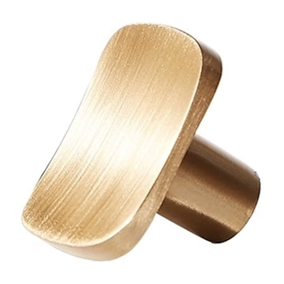 Brushed Brass Kitchen Cabinet Knobs and Handles Pure Copper Drawer Dresser Knobs Furniture Cupboard Door Handles