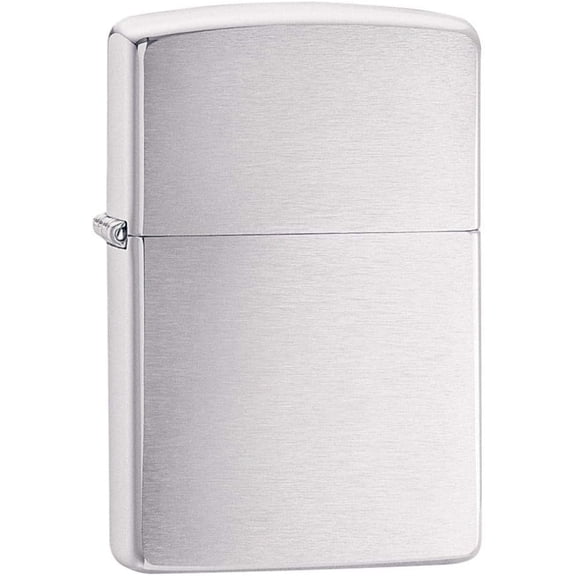 Brushed Chrome Lighter by Zippo