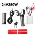 Brushed Controller Throttle Grip For Electric Scooter EBike 24V 250W