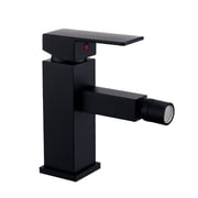 Brushed Gold Bidet Faucet Bathroom Sink Tap 360 Swivel Round Nozzle Square Hot And Cold Mixer Deck Mounted -Modern Design