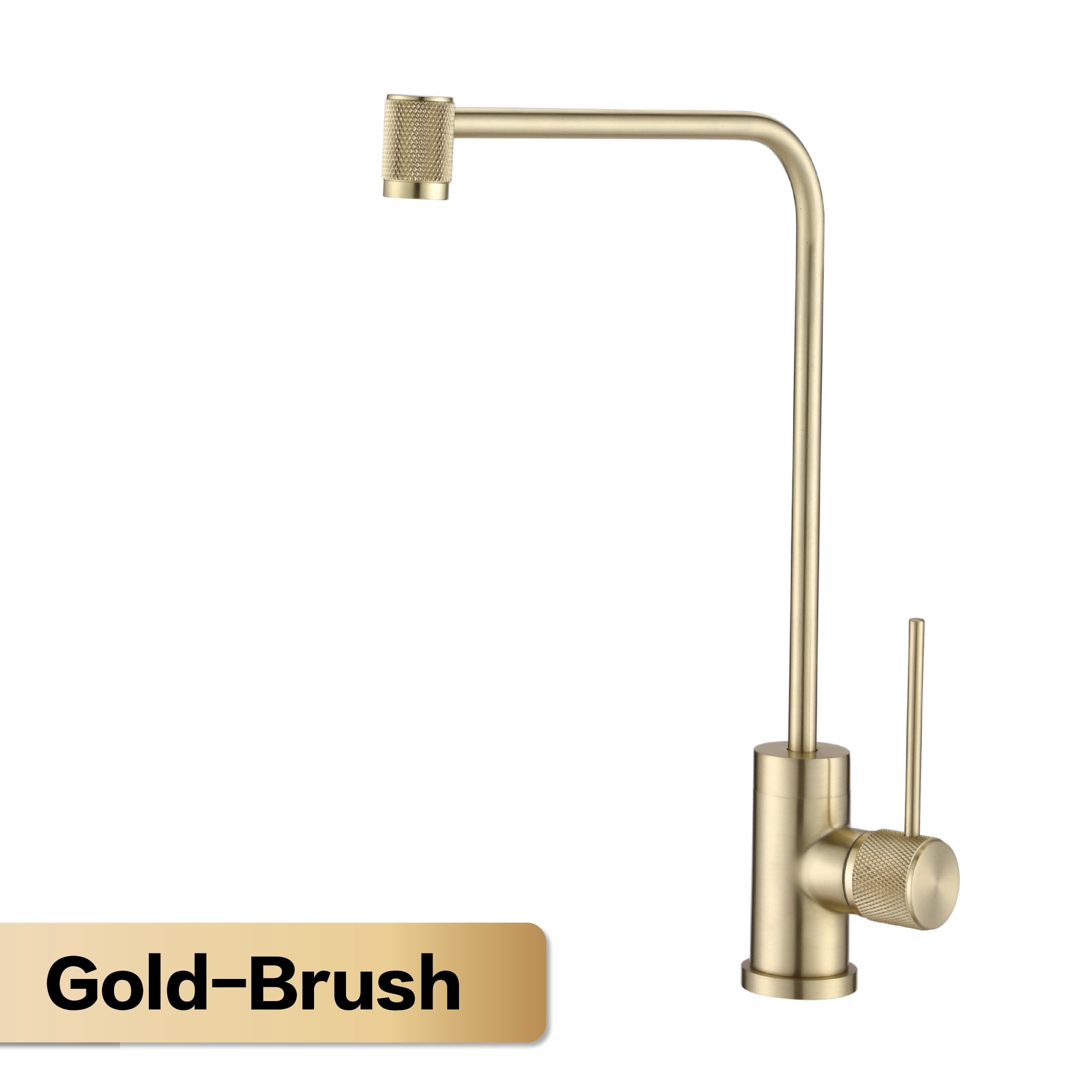 Brushed Gold Kitchen Faucet Pull Out Kitchen Sink Water Tap Brass ...