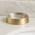 thumbnail image 1 of Evideco French Home Goods Golden Brushed Soap Dish Cup Elegant Georgian ABS Plastic Soap Dishes, 1 of 9