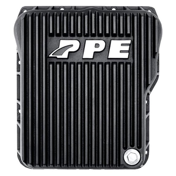 Brushed Heavy Duty Deep Transmission Pan for GM Allison 1000 & 2000 Series - Black