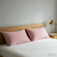 thumbnail image 1 of Brushed Microfiber Pillowcase Set of 2, Standard Pillowcases Non Slip, Moisture Wicking Wrinkle Resistant Pillow Covers, Soft Smooth Pillowcases for Hair and Skin, Hotel Quality Bedding Pair, 1 of 5