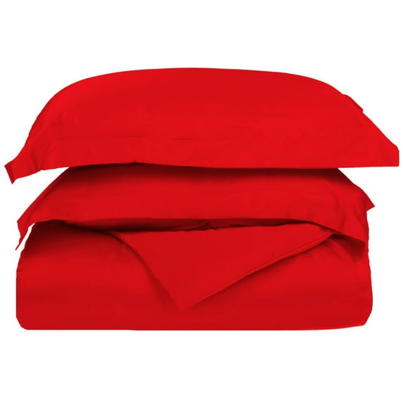 Brushed Microfiber, Wrinkle Resistant Pillow cases, 2 Piece Set with 5-Line Embroidery by Impressions, Standard