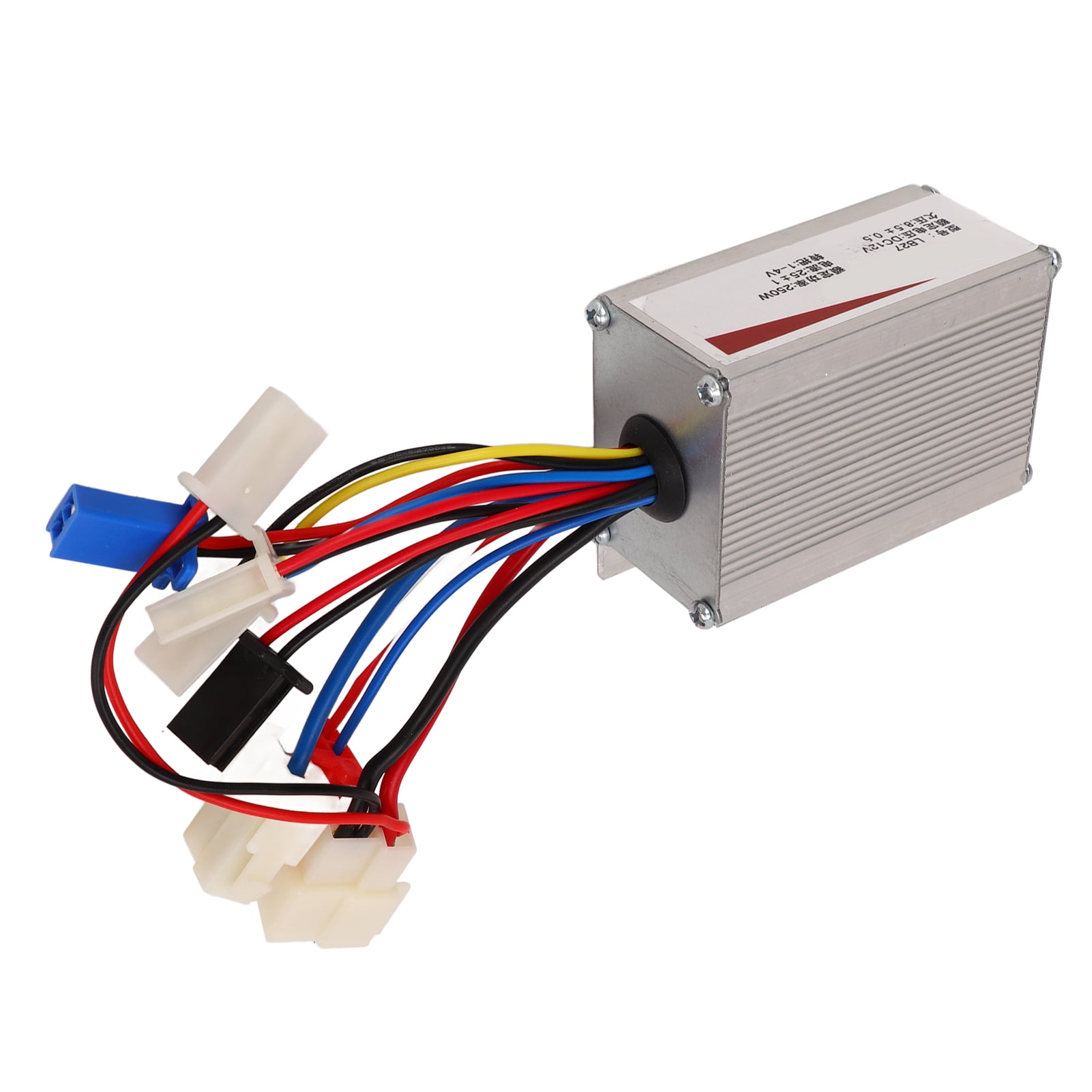 Brushed Motor Controller Set, 12V, 250W, Aluminum Alloy Electric Bike