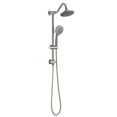 Brushed Nickel 6” PNGCAN Rain Shower Head System with Handheld