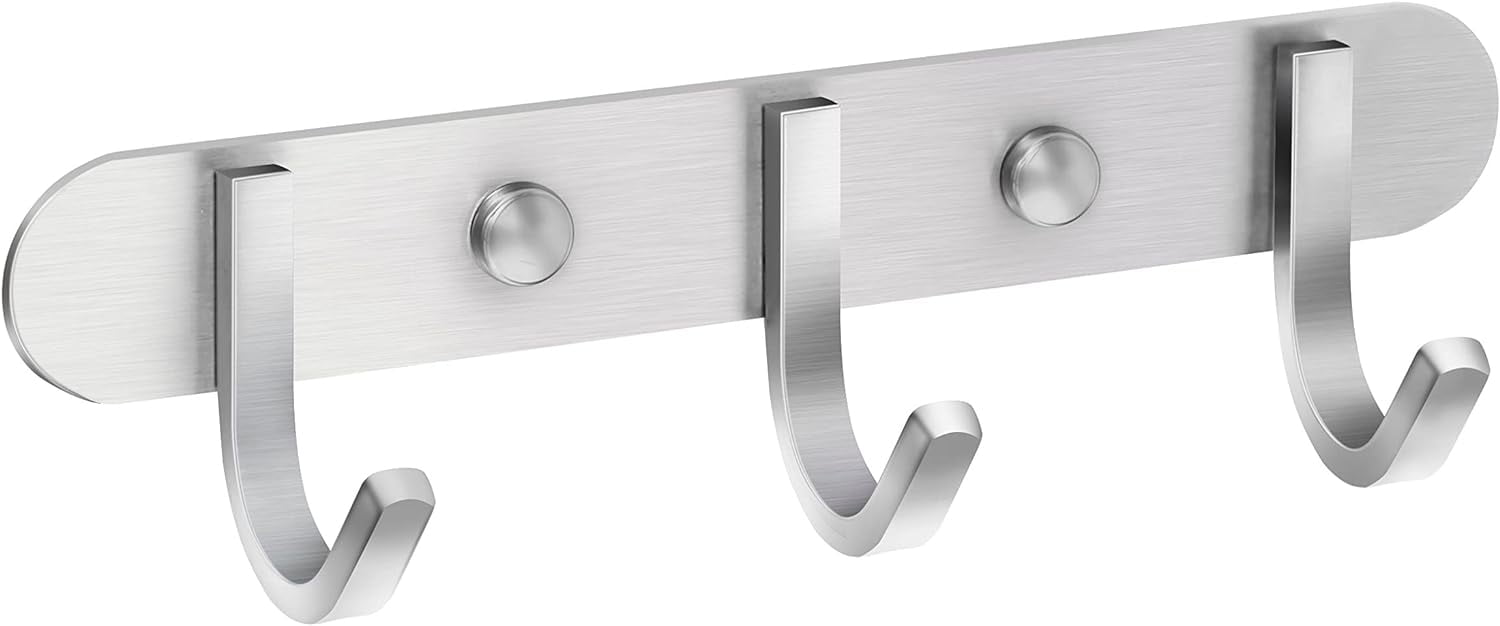 Brushed Nickel 8-Inch Coat Towel Hook Wall Rails Jamaica Ubuy