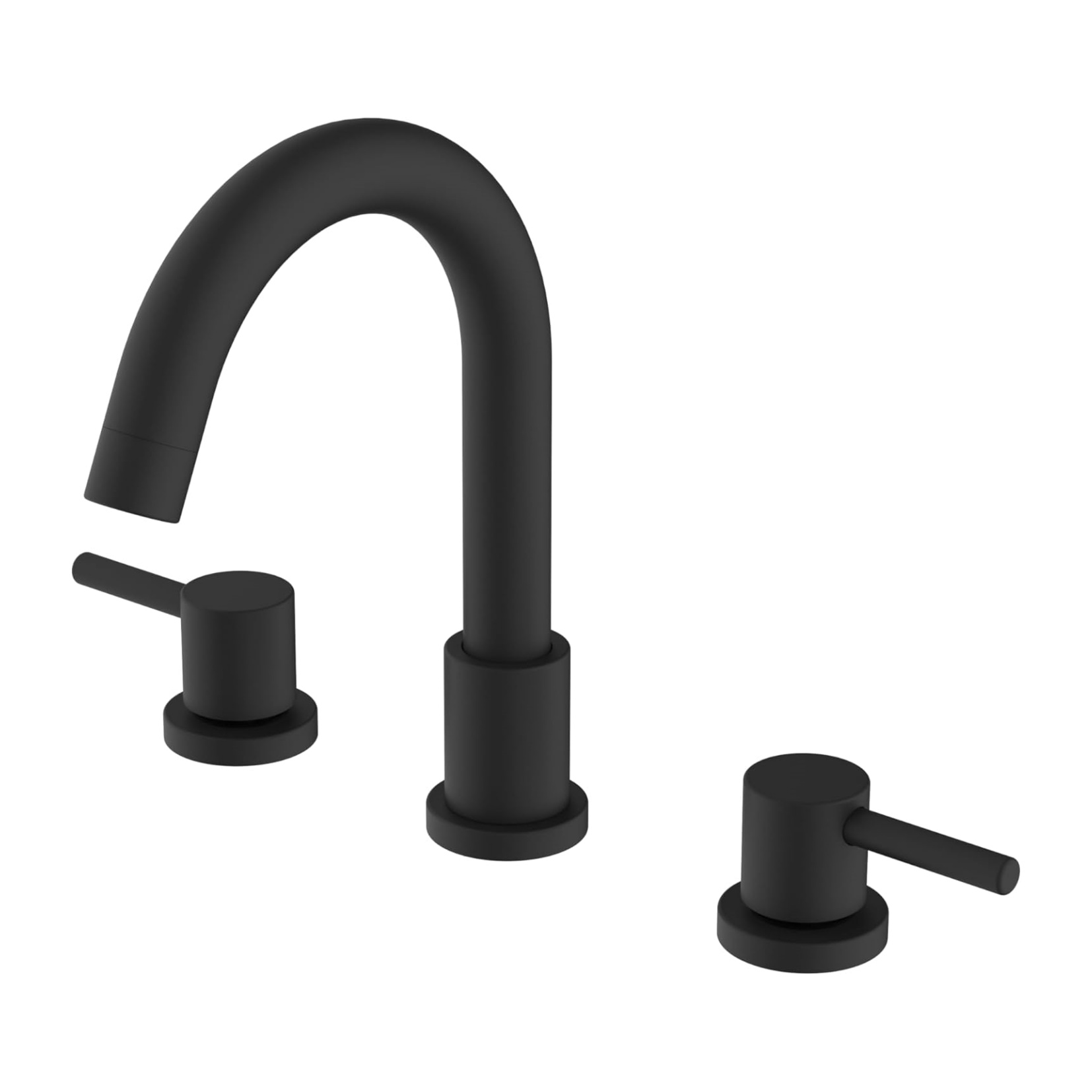 Brushed Nickel Bathroom Faucet 3 Hole,8 Inch Bathroom Faucet with Metal Pop-up Drain Assembly, Two Handle Vanity Faucet with cUPC Supply Lines, 8" Widespread Bathroom Sink Faucet
