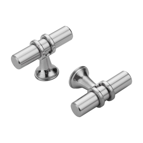Brushed Nickel Cabinet Knobs, Gold Cabinet Knobs Kitchen Handles Gold Kitchen Hardware, Single Hole Pulls T Bar Pulls