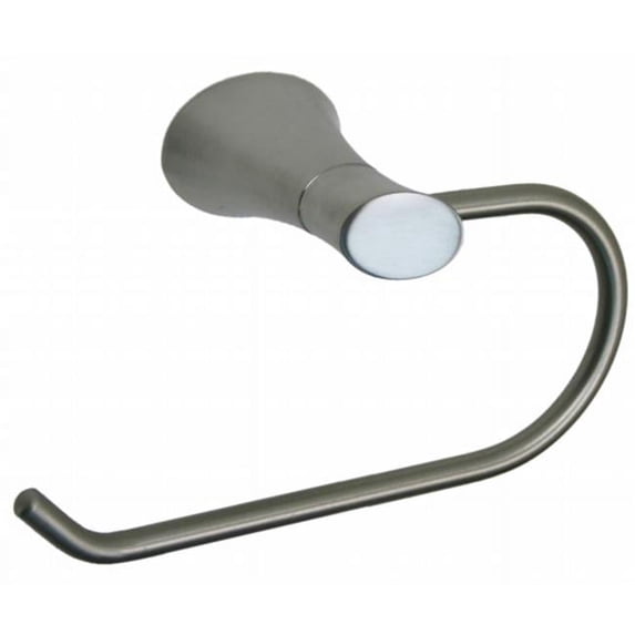 Brushed Nickel Contemporary Toilet Paper Holder