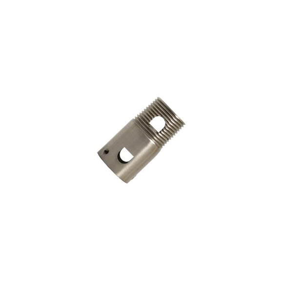 Brushed Nickel Downrod - 2 in. - Ceiling Fan Accessory - Easy Installation