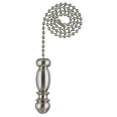 thumbnail image 1 of Brushed Nickel Finish Pendant Pull Chain, 1 of 1
